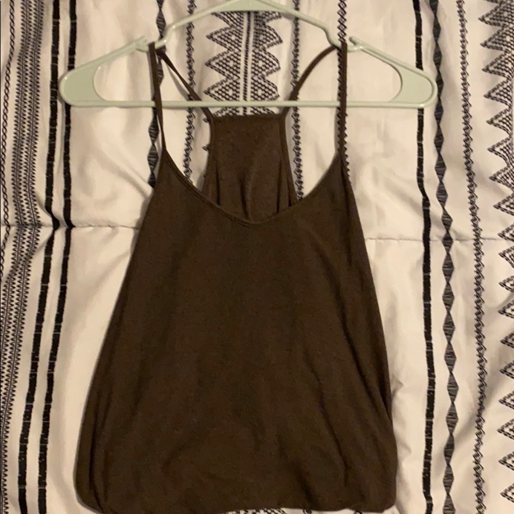 Green tank top